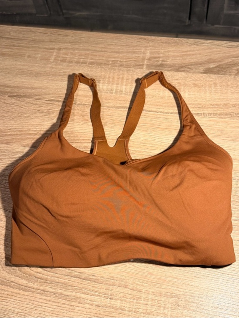 lululemon athletica All Powered‎ Up Racerback Sports Bra 32DD Medium Impact #054